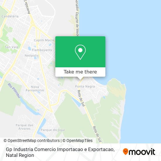 Gp Industria Comercio Importacao e Exportacao map