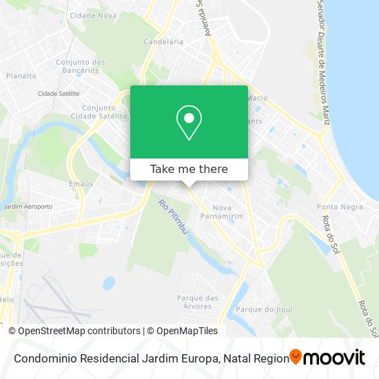Condominio Residencial Jardim Europa map