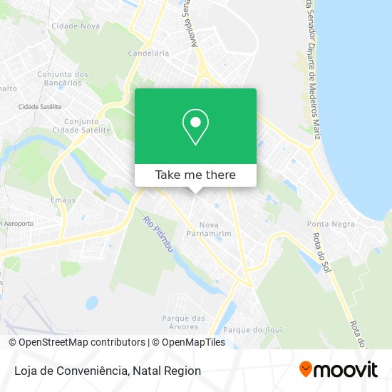 Loja de Conveniência map