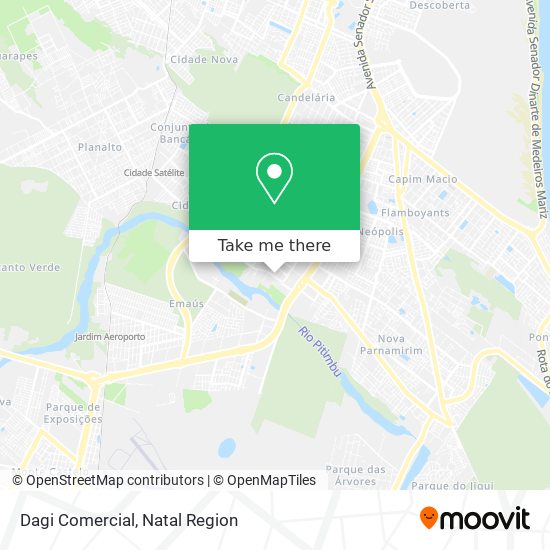 Dagi Comercial map