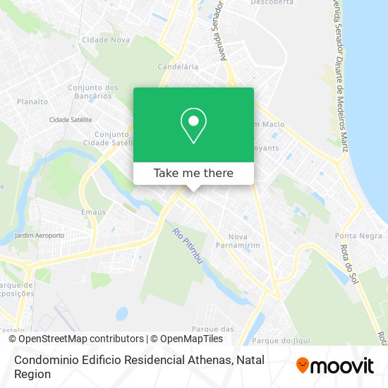 Mapa Condominio Edificio Residencial Athenas