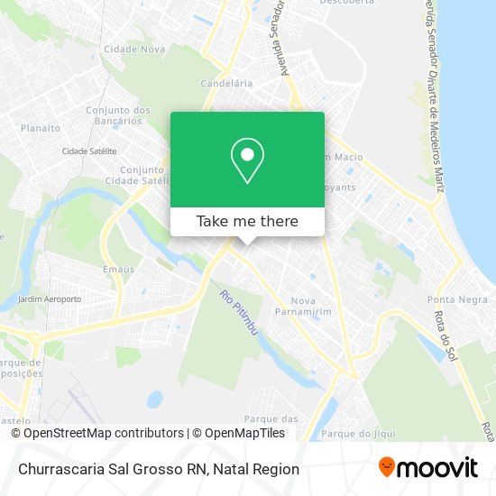 Churrascaria Sal Grosso RN map