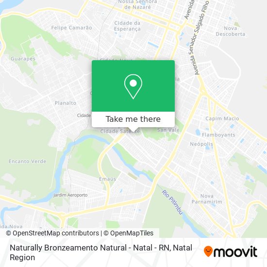 Naturally Bronzeamento Natural - Natal - RN map