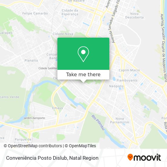 Conveniência Posto Dislub map