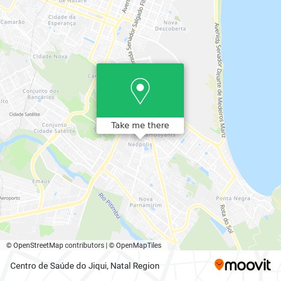 Centro de Saúde do Jiqui map