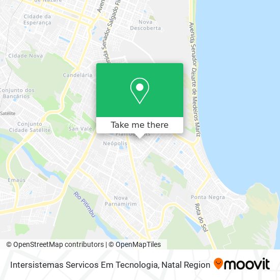 Intersistemas Servicos Em Tecnologia map