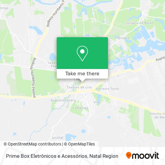 Prime Box Eletrônicos e Acessórios map