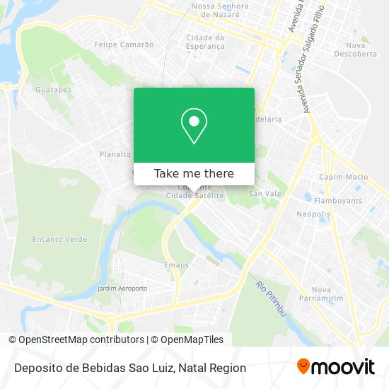Deposito de Bebidas Sao Luiz map