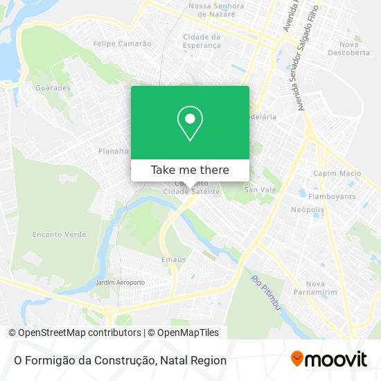 O Formigão da Construção map