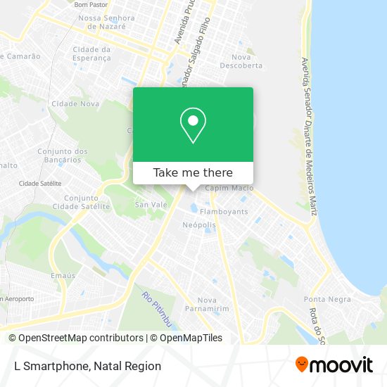 L Smartphone map