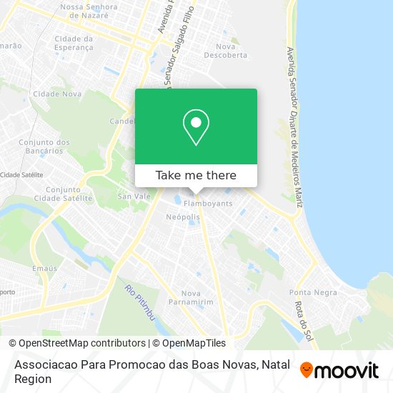 Associacao Para Promocao das Boas Novas map