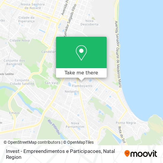 Invest - Empreendimentos e Participacoes map