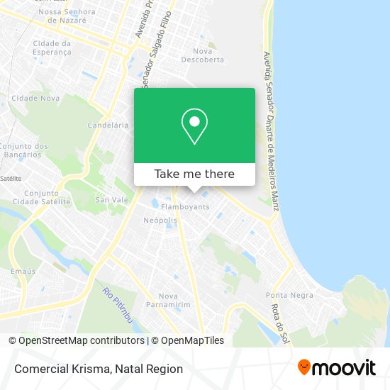 Comercial Krisma map