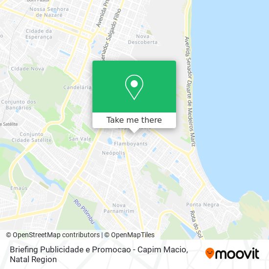 Briefing Publicidade e Promocao - Capim Macio map