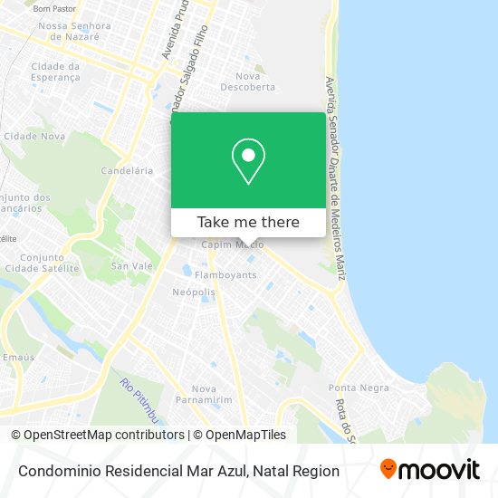 Condominio Residencial Mar Azul map