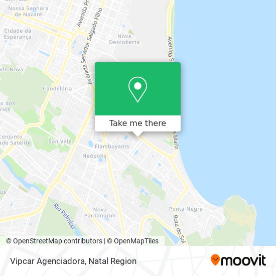 Mapa Vipcar Agenciadora