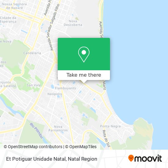 Et Potiguar Unidade Natal map