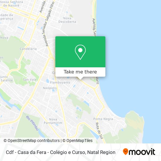 Cdf - Casa da Fera - Colégio e Curso map