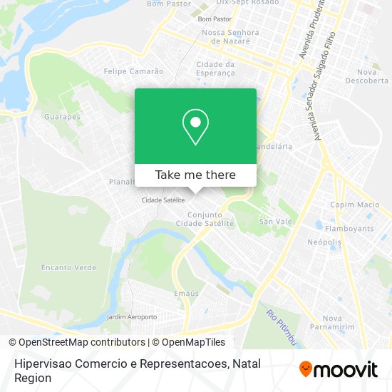 Hipervisao Comercio e Representacoes map