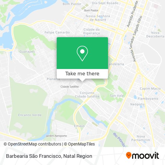 Barbearia São Francisco map