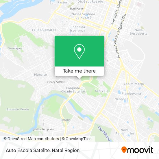 Auto Escola Satélite map