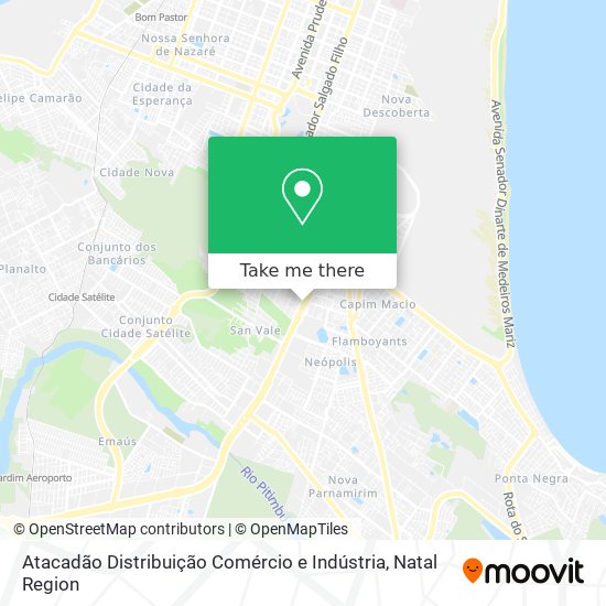 Atacadão Distribuição Comércio e Indústria map