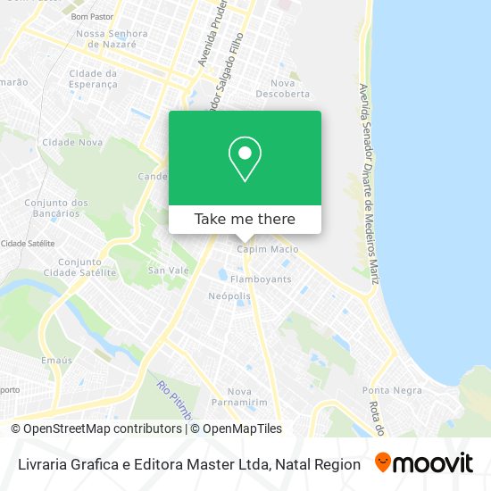 Livraria Grafica e Editora Master Ltda map