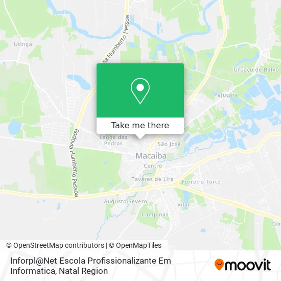 Inforpl@Net Escola Profissionalizante Em Informatica map