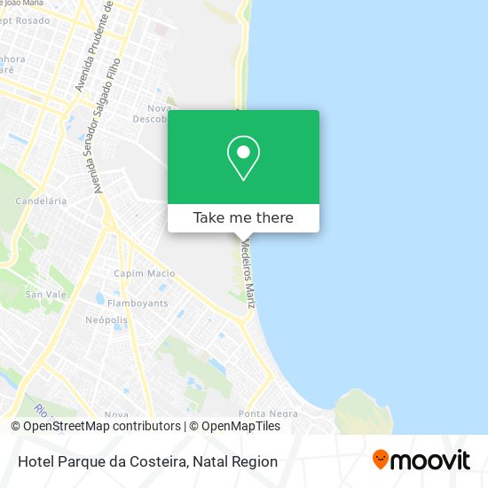 Hotel Parque da Costeira map