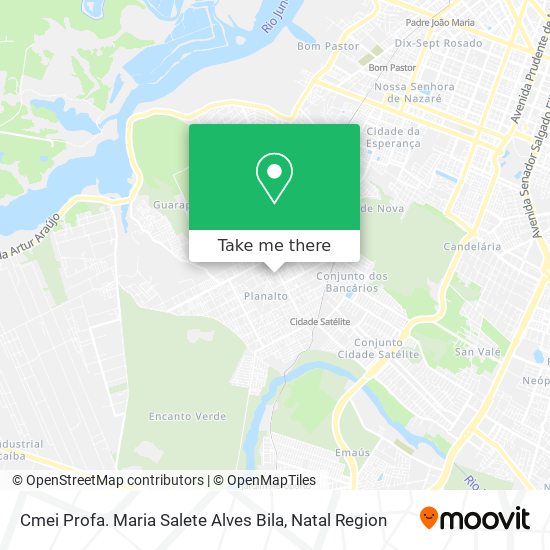 Cmei Profa. Maria Salete Alves Bila map