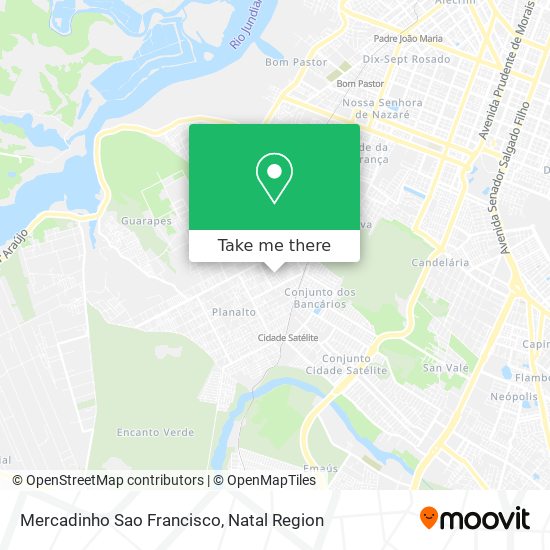Mercadinho Sao Francisco map