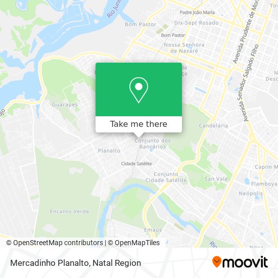 Mapa Mercadinho Planalto