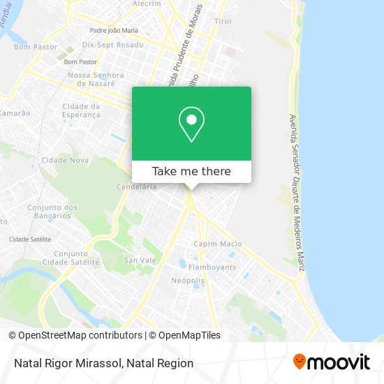 Natal Rigor Mirassol map