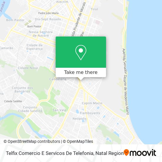 Mapa Telfix Comercio E Servicos De Telefonia