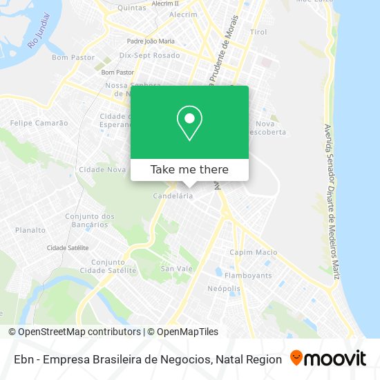 Mapa Ebn - Empresa Brasileira de Negocios