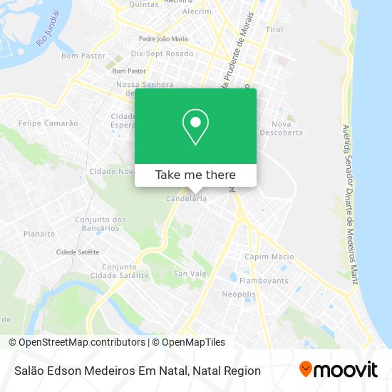 Mapa Salão Edson Medeiros Em Natal