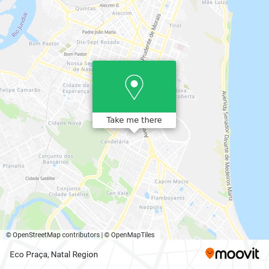 Eco Praça map