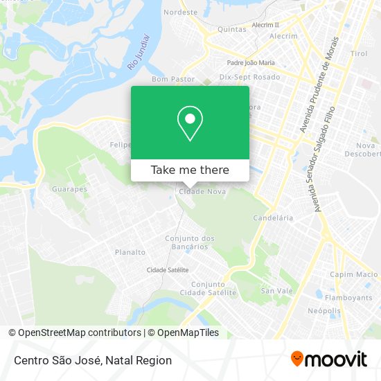 Centro São José map