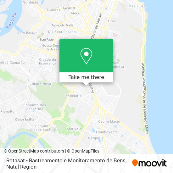 Rotasat - Rastreamento e Monitoramento de Bens map