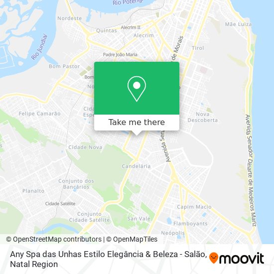 Any Spa das Unhas Estilo Elegância & Beleza - Salão map