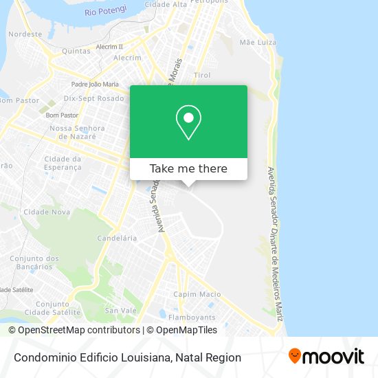 Mapa Condominio Edificio Louisiana