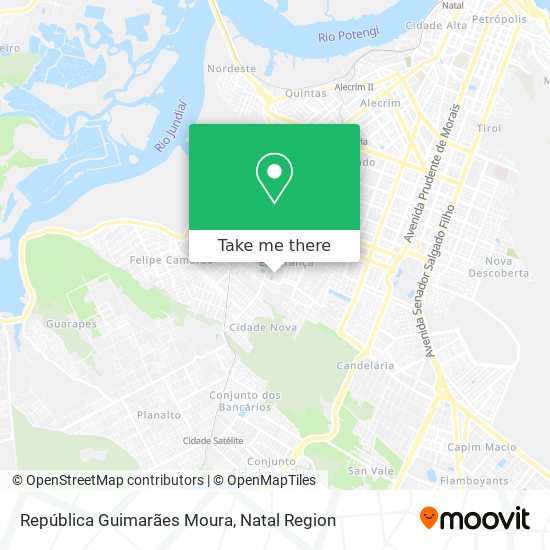 Mapa República Guimarães Moura