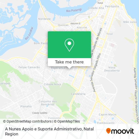 A Nunes Apoio e Suporte Administrativo map