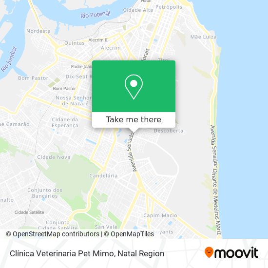 Clínica Veterinaria Pet Mimo map