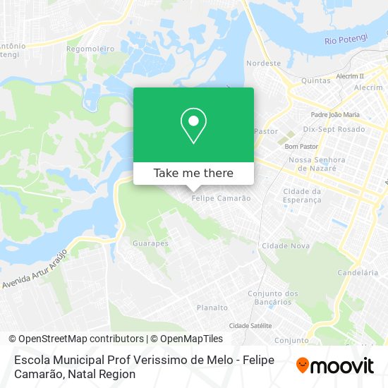 Escola Municipal Prof Verissimo de Melo - Felipe Camarão map