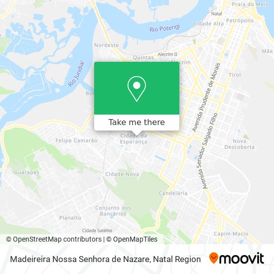 Mapa Madeireira Nossa Senhora de Nazare