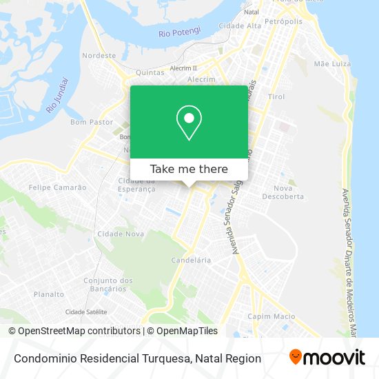 Mapa Condominio Residencial Turquesa