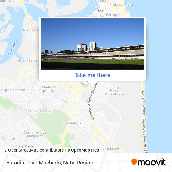 Estádio João Machado map