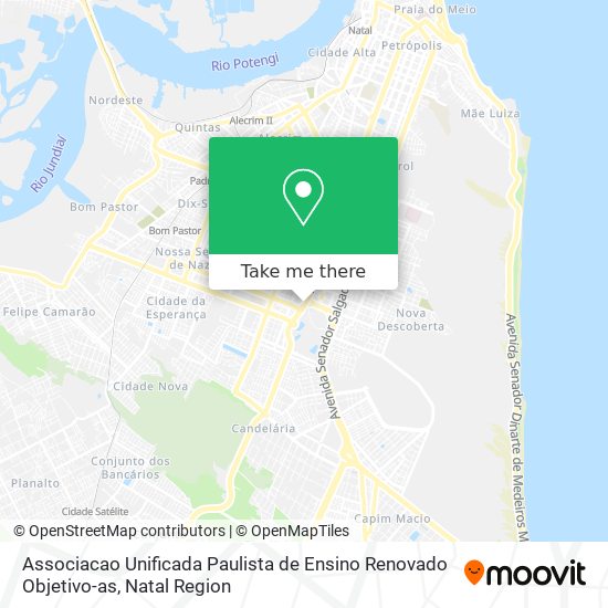 Associacao Unificada Paulista de Ensino Renovado Objetivo-as map