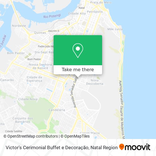 Victor's Cerimonial Buffet e Decoração map